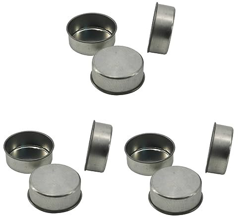 Lurrose 3 Sets Luxus-kerzengläser Teelichtbehälter Formen Für Projekte Schönheitsprodukte 10 Stück * 3