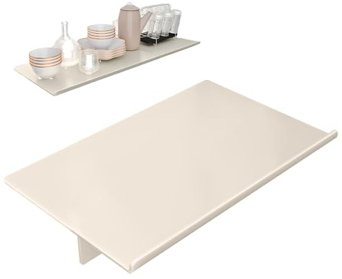 NASSMOSSE Window Sill Extender Plate16 x9 In Carbon Steel Window Plant Shelves with Magnetic Base Heavy-Duty Anti-Rust Waterproof Countertop Extension Board for Kitchen Office Bathroom