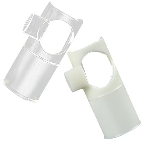 TOYANDONA 2St Flötenkopf querflöte zubehör Flötenzubehör Flötenmundstückhilfe Flötenblashilfe-Mundstücke Klarinette Nasenflöte Flötenmundstück für Anfänger Flötenhilfe Nylonformung
