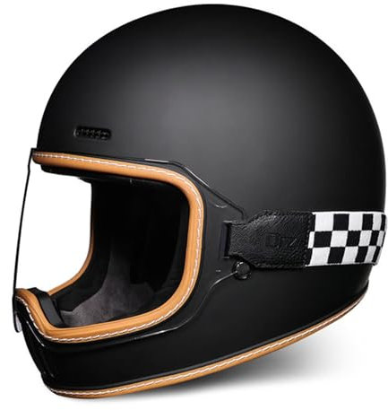 Erwachsene Open Face Motorrad Helme, Motorrad Integralhelme, DOT/ECE-Zugelassen Motorradhelm Klapphelme Mit Schutzbrille, Motorrad Halber Offener Helm, Herren Damen Lokomotive Helme Für Chopper