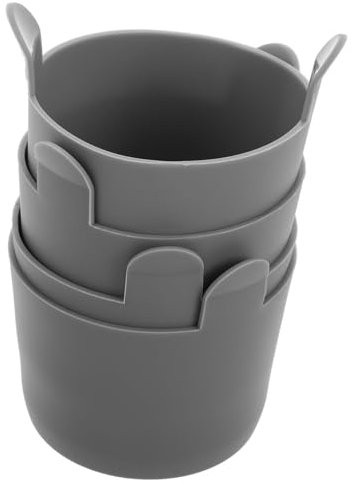 Gadpiparty Molde De Silicona Para Freidora De Aire Para Huevos, 4 Unidades, Flexible y Resistente Al Calor, Multiusos, Apto Para Microondas, Cocina Casera y Preparación De Snacks