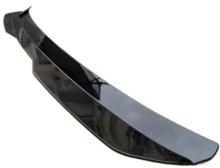 ECKBRJA Aileron Arrière Voiture Aile Arrière Becquet Toit pour Peugeot 308 GTI 2015 2016 2017 2018 2019 2020 Spoiler Universel À Hayon 308 Becquet de Toit(Noir Brillant)