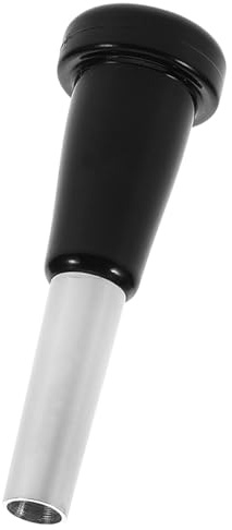 7c Trompetenmundstück aus Metall für Anfänger, Schwarz | Abs Kombination, für Übung und Aufführung, Zubehör für Blasinstrumente im Musikinstrumentenbereich