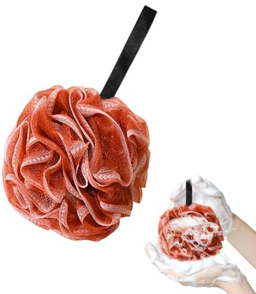 Asciugamano da doccia in luffa morbida e schiumosa, grande luffa per doccia, per donne, uomini, bambini, viaggi, bagno, spa, casa, hotel