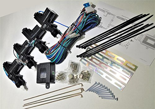 360 Degree - Central Power Door Lock Conversion Universal Locking System Kit 2 or 4 Door
