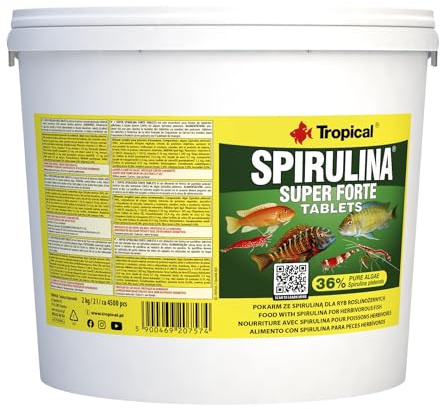 Tropical Super Spirulina Forte surfplattor, 1-pack (1 x 2 000 gram)