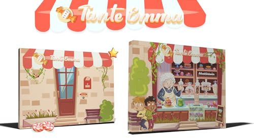 Adventskalender „Tante Emmas Süßwarenladen“, 1er Pack (1 x 675 g)