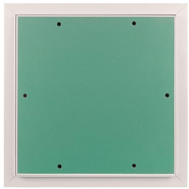 Trappe de visite 300x300mmThe White Edition avec cadre en aluminium et ouvrant en plaque de plâtre BA13