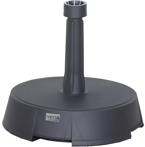 Siena Garden Kunststoff Schirmständer, anthrazit