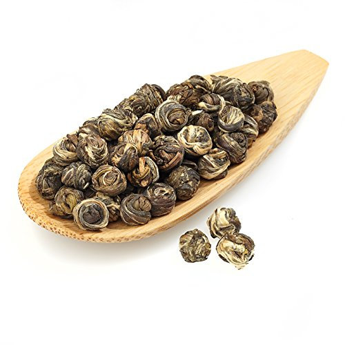 WellTea Jasmine Pearls (Dragon Pearls) Premium Loose Leaf Green Tea -200g
