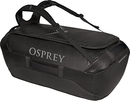 Osprey Unisex – Erwachsene Transporter 95 Duffel Bag, Black, O/S, Schwarz