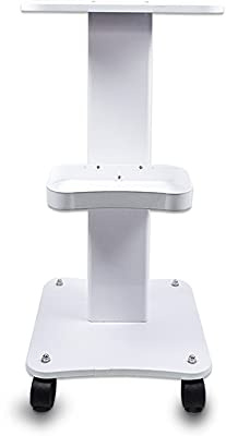 Multifunción portátil carretillas de Mano，Carretilla de la Cesta Grande Herramienta，Carro con Ruedas para salón de Belleza HOINCO (Blanco)
