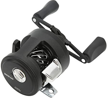 Fishing Reel, Water Drop Baitcasting Reel, Long Range Lure Fishing Drum Wheel Baitcaster with NMB Bearing Micro Object Baitcaster Fishing Reel, Long Shot Reel Fishing Accessories(DKS51 Left Hand)