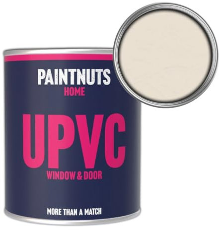 PaintNuts UPVC Window & Door Paint - RAL-9001 - CREAM Gloss 250ml Tin