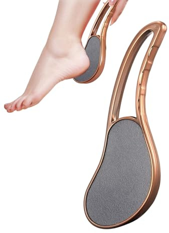 NICERAM Archivo de pie, Eliminador de Callos portátil Nano, Depurador de pies, removedor de Callos de pies Secos y húmedos, Herramientas de pedicura para el Cuidado de los pies para Eliminar la Piel