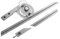 Universal Bevel Protractor, 0-360 Degree Adjustable Angle Measuring Finder Goniometer Angular Ruler Vernier with Magnifier for Internal and External Angle Measurement Precision Stainless Steel