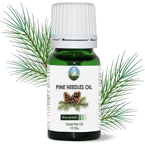NPOW Pine Needle Essential Oil - Pines Needle Oils, Pine Tree Essential Oils, Diffuser, Pure Essentials Oil for Candle Scents - 10ml