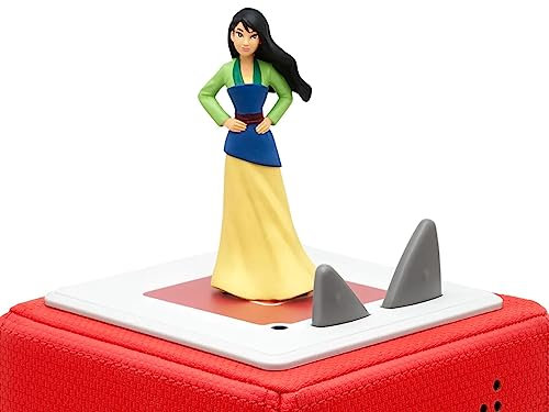 Tonies Audio Character for Toniebox, Disney's The Princess Audiobook With Songs For Children Music Player (Toniebox Mulan)