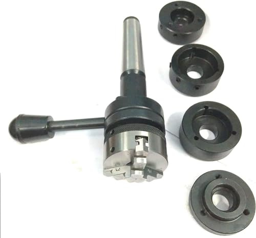Supporto per contropunta per tornio di precisione, gambo 3MT, filettatura, alesatura, foratura, mandrino da 50 mm