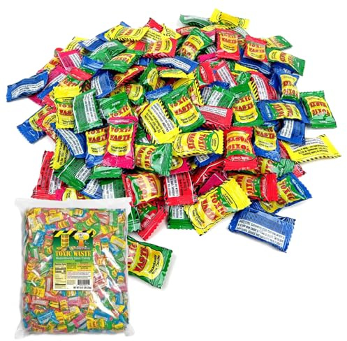 Pick and mix Toxic Waste sour candy (02Kg, Original Bag)
