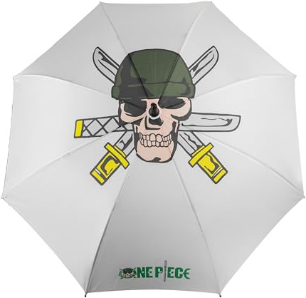 Cinereplicas Zoro Katana Regenschirm, Weiß, 95 x 8 x 8 cm, offizielle Lizenz
