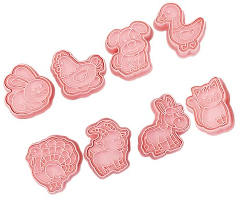 PRETYZOOM Cortador De Galletas De Animales Moldes Para Hornear Para Cortar Galletas Molde Para