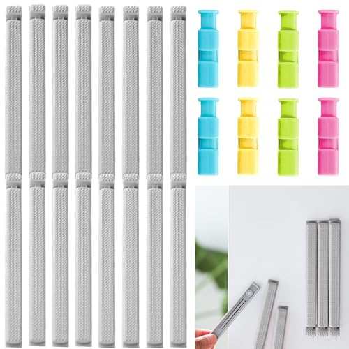 tangger 24 PCS Pinzas Bolsas Alimentos con Caja Magnética Snack Clip Cierra Bolsas Pinzas Cocina Bolsas Pinzas Cierre Bolsas Pinzas Cerrar Bolsas Alimentos Clips Sellado