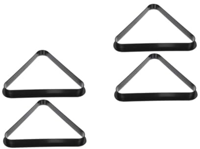 Toddmomy 4stücke Mini Billard Dreieck-Rack Wiederverwendbare Pool- - Für Kompatibel Mit Kugeln Für Mini Billardtische Und Anfänger