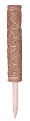 Natural Coir Moss Pole 40cm – Plant Support for Monstera, Pothos, Money Plant | Indoor Climbing Stick with Extendable Design
