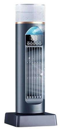 Ventilateur Colon De Chambre,Ventilateur Intelligent Portable Pour Chambre - Ventilateur Intelligent Portable Oscillant Pour Sol Maison Bureau Chambre Extérieur