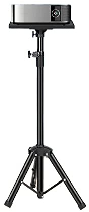 SBCGFY Projector Stand Portable Floor Mobile Retractable Tripod Projector Bracket with Tray Adjustable Projector Universal Mobile Tripod Stand Projector Mount(1.8m(100180cm))
