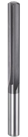 QUARKZMAN Alesatore A Testa Fissa In Carburo 0.2(5.08mm) Diametro A Scanalature Dritte Codolo Cilindrico Utensile Per Alesatura Per Metalli E Torni Centri Di Lavorazione CNC Colore Nero