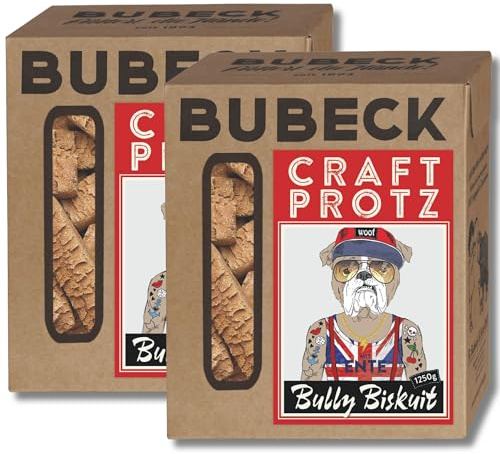 Bubeck Craftprotz Bully - Ente - Hundekuchen Doppelpack (2 x 1,25 KG)
