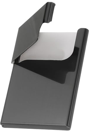 Vaeltor 5 custodie professionali per carte di credito, per uomini e donne (nero1)