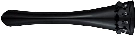 Wittner 917131, Cello Saitenhalter Standard 3/4 - 1/2, 4 Feinstimmer, schwarze Schrauben
