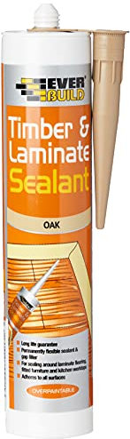 Everbuild EVBTIMBOAK Timber and Laminate Sealant Oak C3, Set of 1