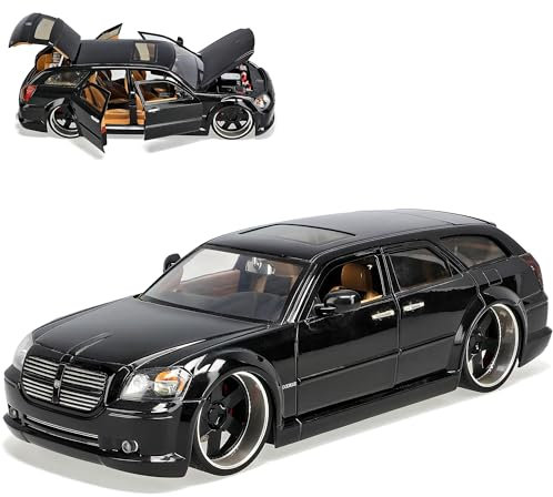 Dodge Magnum LX Schwarz Kombi 2004-2008 1/18 Jada Modell Auto