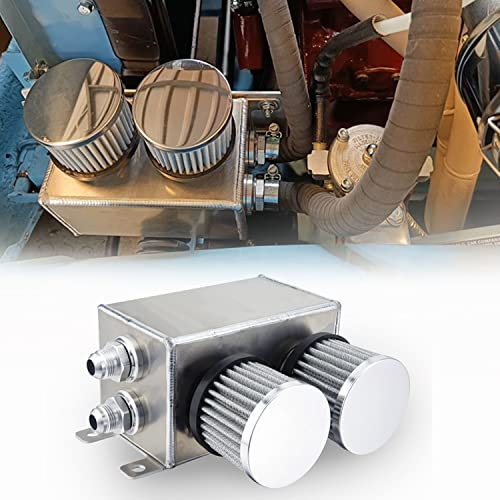 Heinmo cilindro universale auto oil Catch can serbatoio serbatoio con filtro aria aluminum Engineoil cattura radiatore serbatoio kit di sfiato serbatoio può