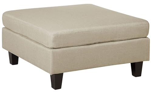 Beliani Ottomana beige