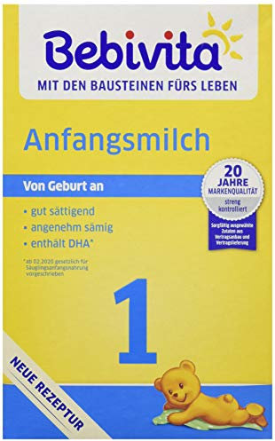 Bebivita Anfangsmilch - Kindermilch-mit Omega 3, 500g