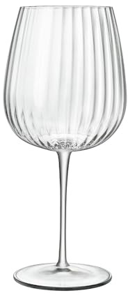Luigi Bormioli 23-6513142 New Optica Gin/Burgundy Wine Glass 4 Pack, 750 ml Capacity