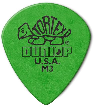 JIM DUNLOP Plektrum Tortex Jazz M3, 12 Stück