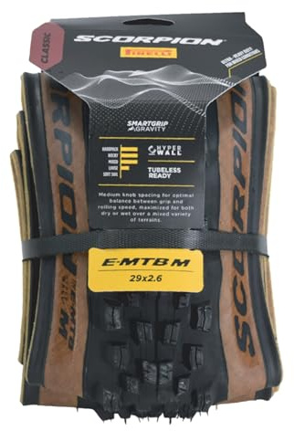 Pirelli Scorpion E-MTB M Tubeless Ready TLR E-Mountainbike-spezifischer Reifen | HyperWALL Karkasse