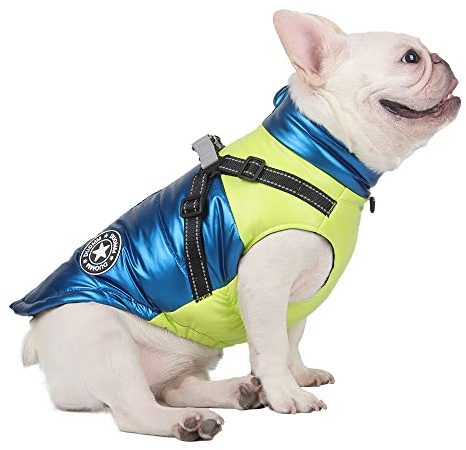 DoggieKit Hundemantel Winter Warm Gepolstert Puffer Pet KostümHund Kleidung Winterweste Hundejacke Wintermäntel wasserdichte Warme Jacke Sweater für Kleine Mittelgroße Große Hunde