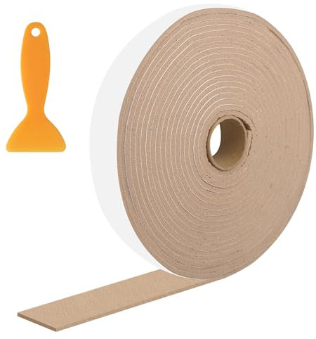 Strisce Anticondensa per Finestre, Strisce Assorbenti di Condensazione, Strisce Assorbenti per Finestre Strisce in Feltro Anticondensa per Assorbire l'Umidità e Mantenere Asciutti 3cm × 8m