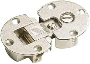 Hettich Klappenscharnier 90°, Markant 11, Metall vernickelt, 35 mm D, 1 Stück, 9100006, EAN: 4008057896238
