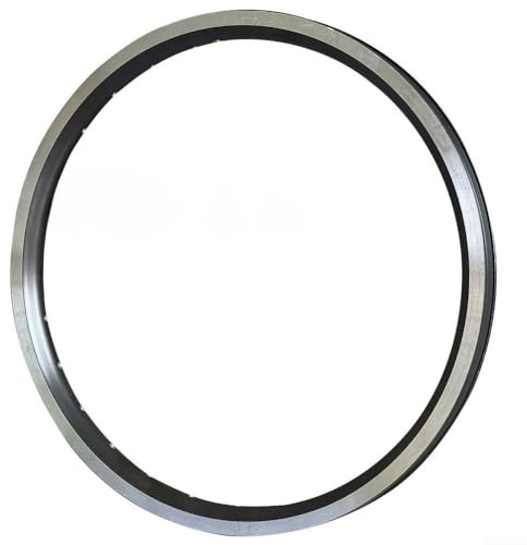 Zoegneer Doppelwandige Aluminium-Felge für V-Bremse, 40,6 cm (16 Zoll), Faltrad, 20/28 Loch, Speichenmuster für Brompton 349 Größe AV-Ventil, leichtes Design (28 Löcher, 40,6 x 3,5 cm)