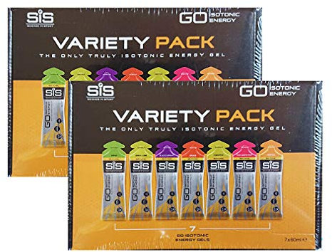 SIS GO Isotonic Energy Variety Pack 14 x 60 ml Bundle