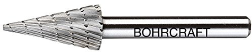 HSS-Frässtift Form M Spitzkegel 6,0 mm/Einfachverz. mit Spanbrecher in BC Verp.