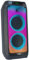 Ibiza - WAVE8 - Sistema de Altavoces de 600W/2x8 con Bluetooth, USB y microSD - Efecto LED Wave y conexión inalámbrica TWS - Negro